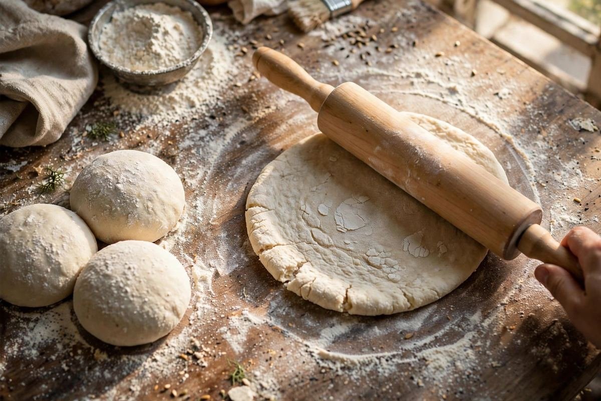 Garlic Naan Recipe (No Yeast) — Soft & Buttery — step photo