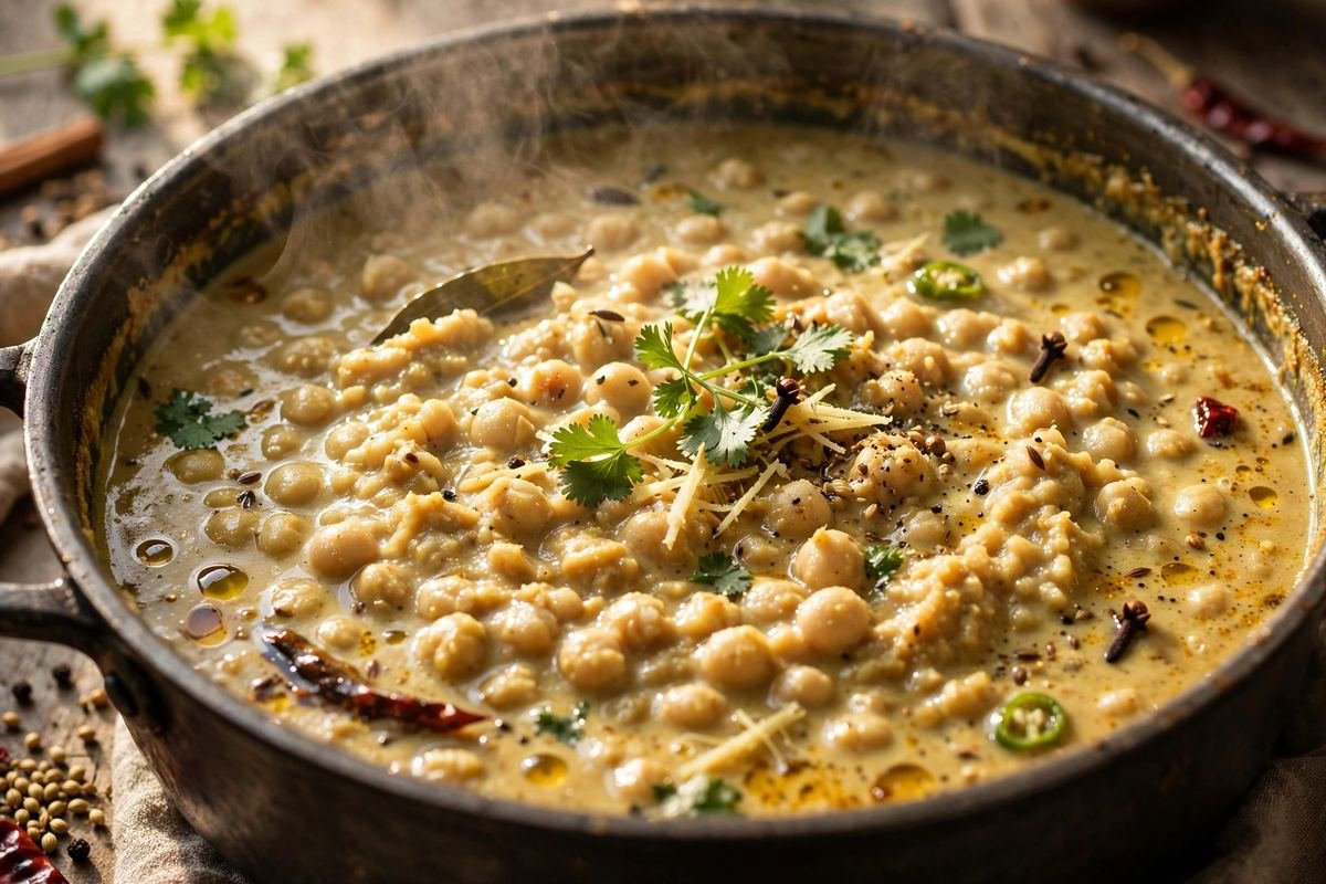 Ragda Pattice — Mumbai's Hearty Pea Curry Chaat — step photo