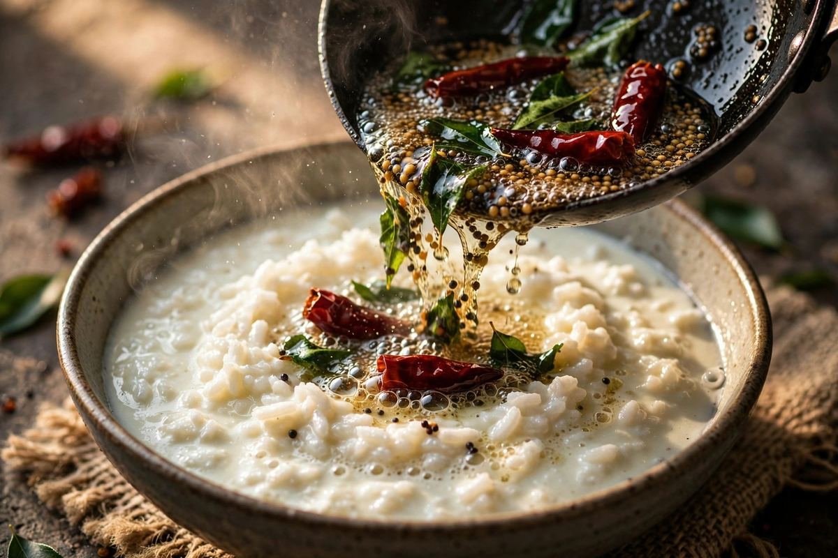 Curd Rice Recipe — Creamy & Comforting — cooking photo