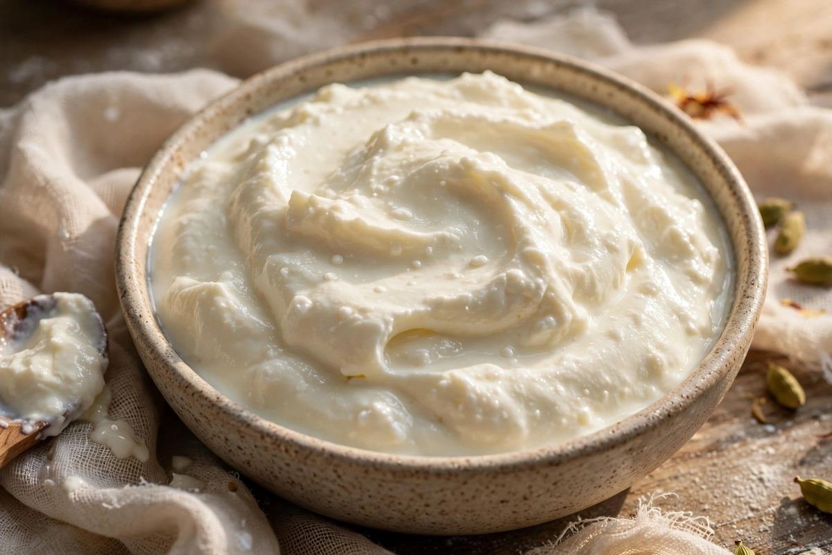 Creamy Kesar Shrikhand Recipe — Saffron Yogurt Dessert — step photo