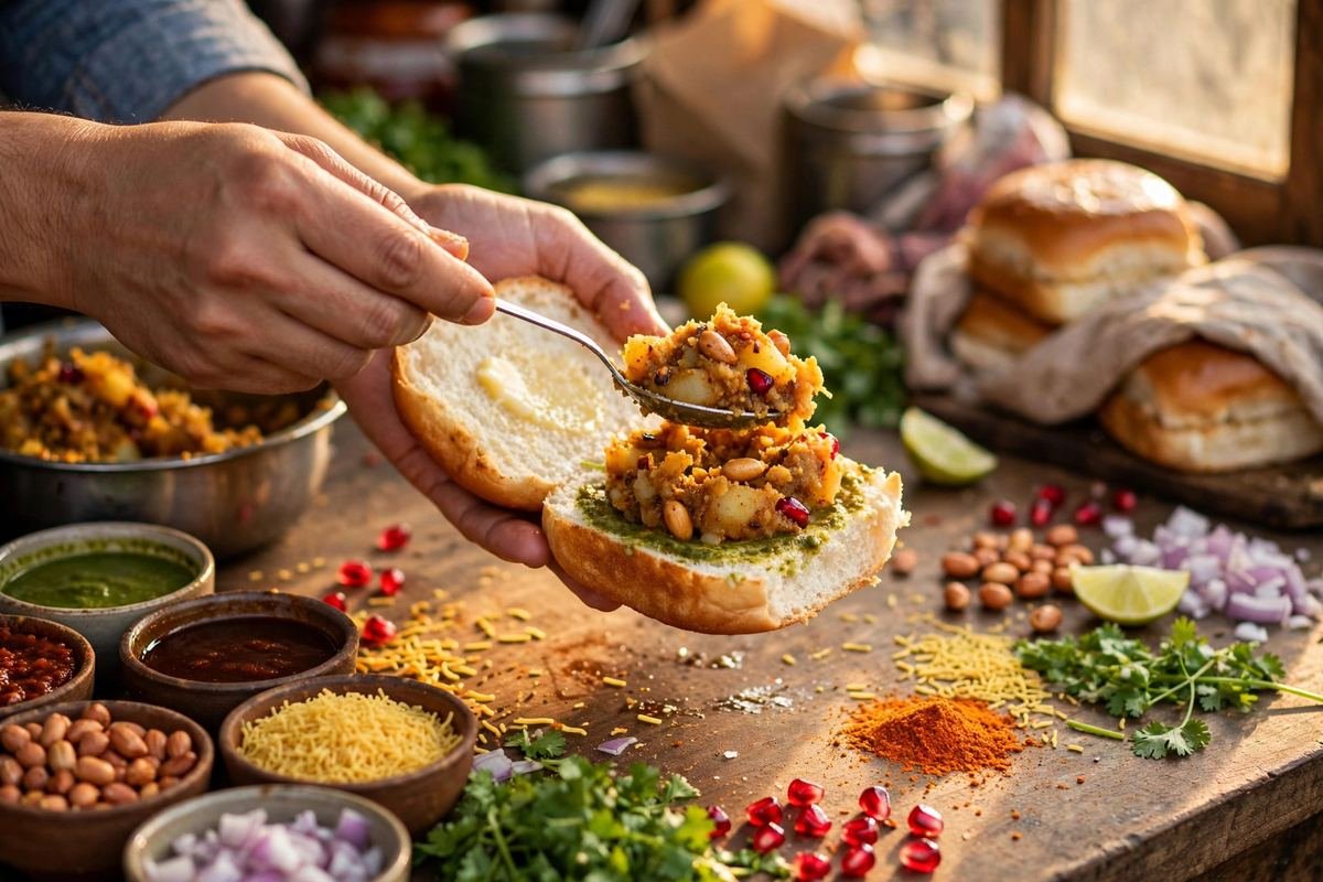Dabeli — Mumbai's Sweet-Spicy Masala Burger — cooking photo