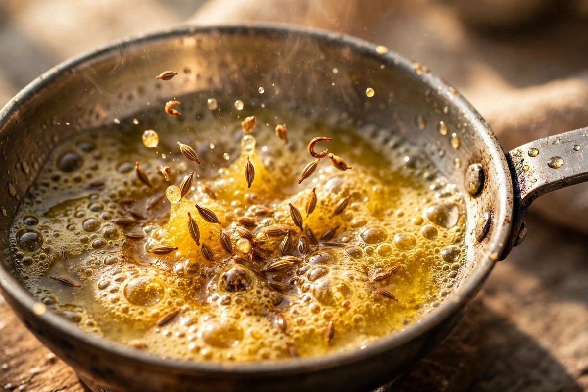 Jeera Rice Recipe — Perfect Cumin Rice — step photo