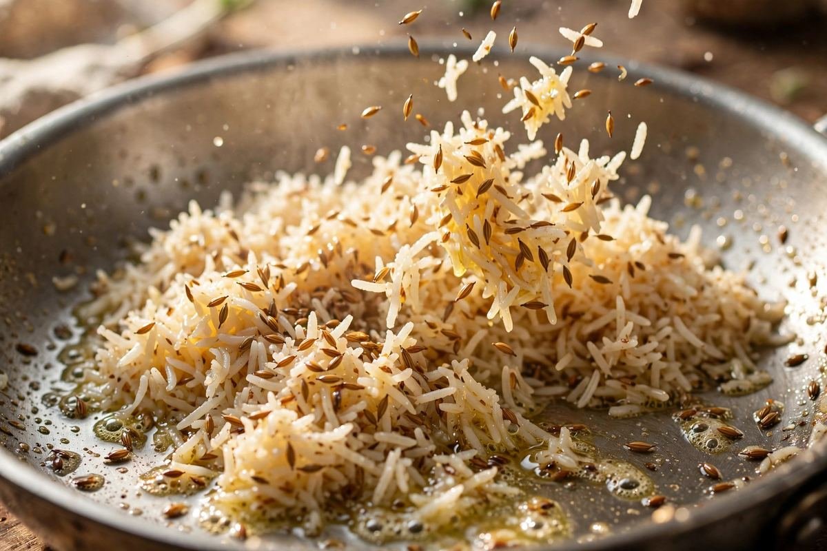 Jeera Rice Recipe — Perfect Cumin Rice — cooking photo