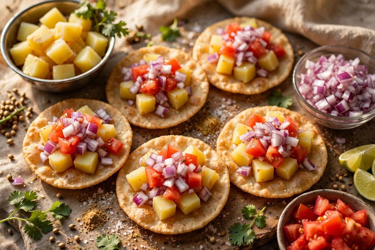 Sev Puri — The Crispy Mumbai Chaat Classic — step photo