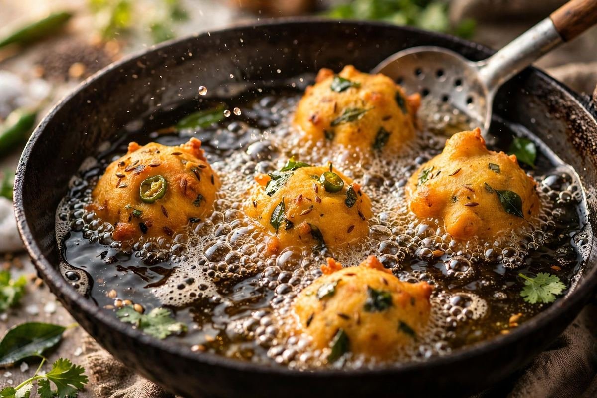 Mumbai-Style Vada Pav — The Ultimate Street Burger — step photo