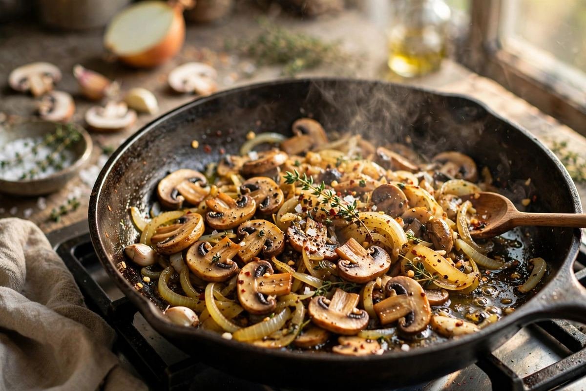 Mushroom Masala — Quick Weeknight Curry — step photo