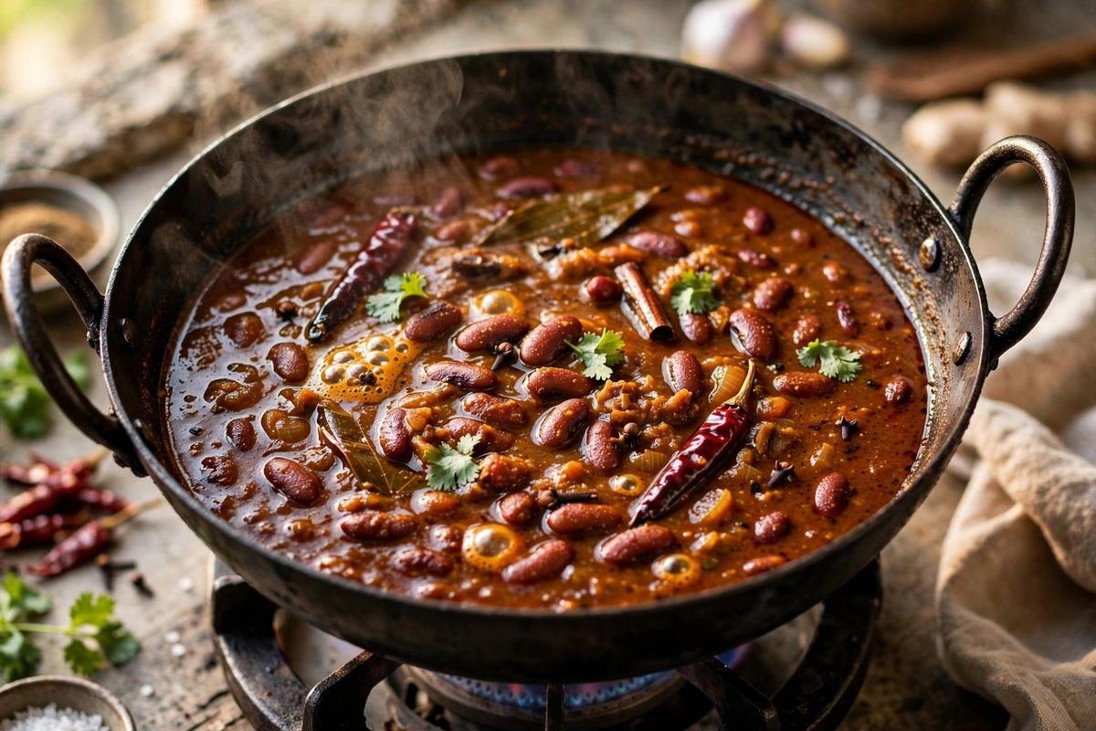 Rajma Masala — Punjabi Kidney Bean Curry — step photo
