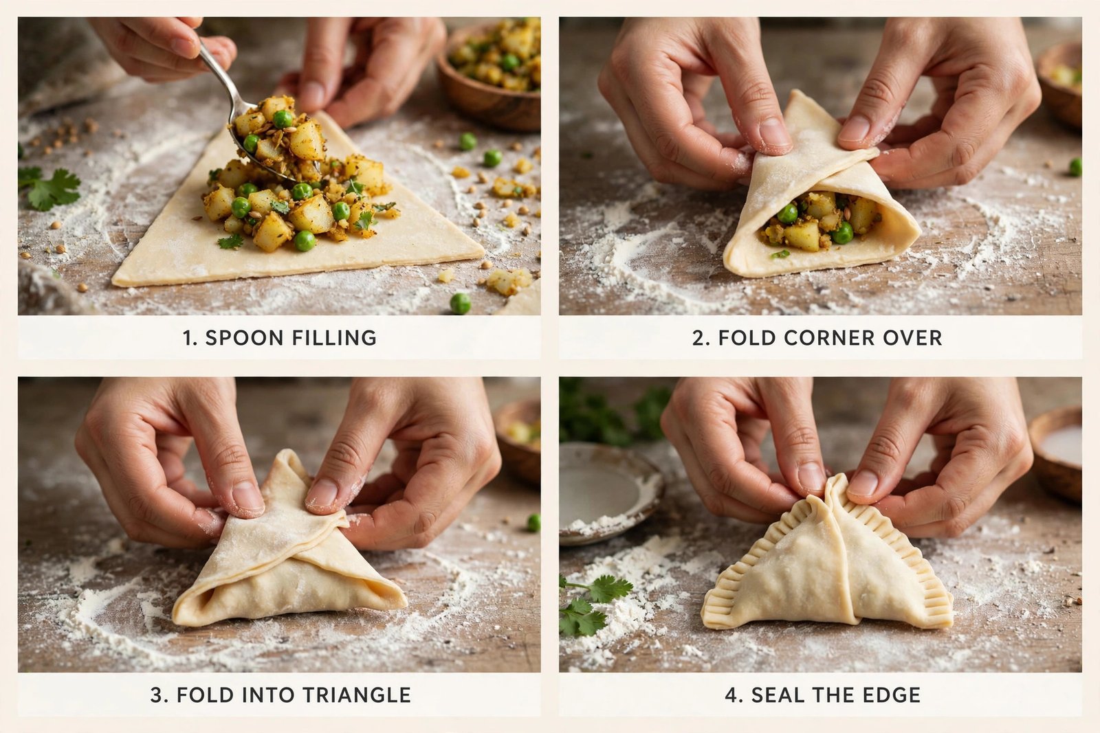 Crispy Punjabi Samosa Recipe — Perfect Flaky Crust Every Time — step photo